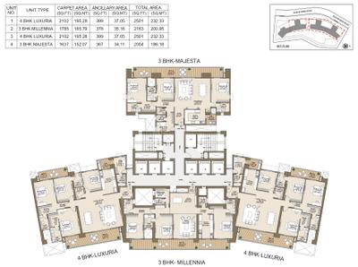 Project Image of 2004.0 - 4026.0 Sq.ft 3 BHK Apartment for buy in L And T Green Reserve Tower 1 and 2