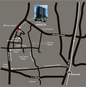 Project Image of 693.0 - 1080.0 Sq.ft 1 BHK Apartment for buy in Ajmera Regalia
