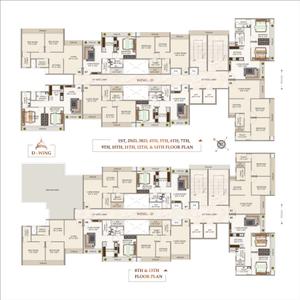 Project Image of 362.42 - 548.53 Sq.ft 1 BHK Apartment for buy in S M Imperial Tower II