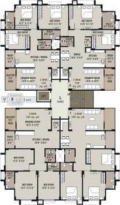 Project Image of 783.0 - 1791.0 Sq.ft 2 BHK Apartment for buy in Sangani Platinum