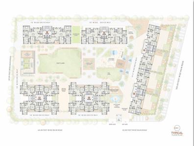 Project Image of 1950 Sq.ft 3 BHK Apartment / Flat for sale in Koba for Rs. 17700000