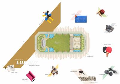 Project Image of 3015 Sq.ft 3 BHK Apartment / Flat for sale in Kudasan for Rs. 16000000
