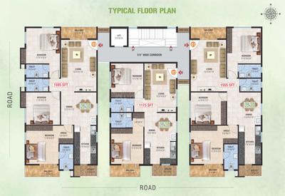 Project Image of 1175.0 - 1595.0 Sq.ft 2 BHK Apartment for buy in YD Elite