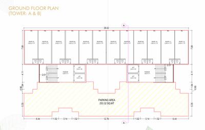 Project Image of 575.55 - 576.08 Sq.ft 2 BHK Apartment for buy in Ved Courtyard 118