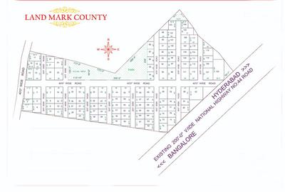 Bhashyam Land Mark County Layout Plan 1