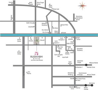 Project Image of 1050.0 - 1450.0 Sq.ft 2 BHK Apartment for buy in Rushabh Attic