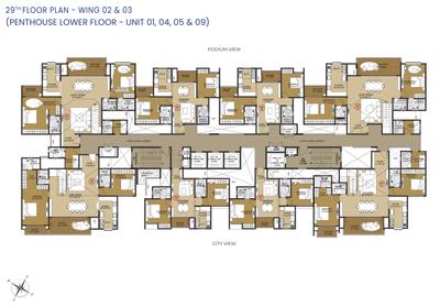 Project Image of 1097.0 - 4131.0 Sq.ft 2 BHK Apartment for buy in Northern Lights By Puravankara KVN