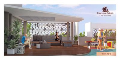 Project Image of 0.0 - 664.99 Sq.ft 2 BHK Apartment for buy in Capetown Heights
