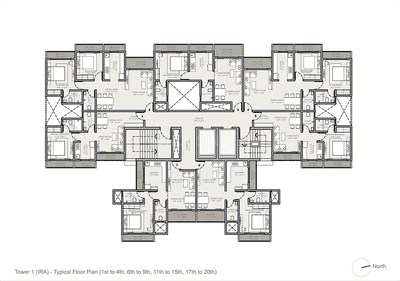 Project Image of 319.47 - 536.69 Sq.ft 1 BHK Apartment for buy in Techton IRA Forming Part Of The Complex Akhand