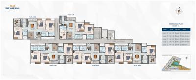 Project Image of 1164.0 - 1490.0 Sq.ft 2 BHK Apartment for buy in DAC Marshal