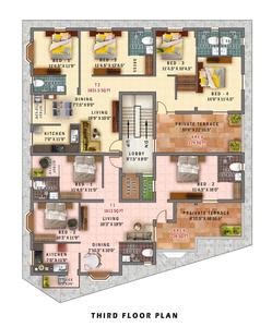 Gallery Cover Pic of BK Abroova Rohini Flats