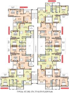 Project Image of 518.0 - 580.0 Sq.ft 2 BHK Apartment for buy in Balaji Manas Valley Phase 1