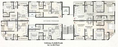 Project Image of 367.37 - 551.54 Sq.ft 1 BHK Apartment for buy in Manasvi Swastik Homes
