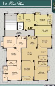 Project Image of 618.0 - 1113.0 Sq.ft 2 BHK Apartment for buy in Swapno Kalyan
