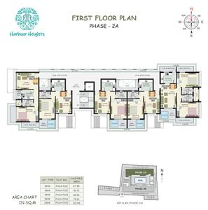 Project Image of 822.04 - 1784.44 Sq.ft 1 BHK Apartment for buy in KTR Habour Heights