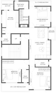 Project Image of 0.0 - 1687.0 Sq.ft 3 BHK Apartment for buy in Imperio Casa