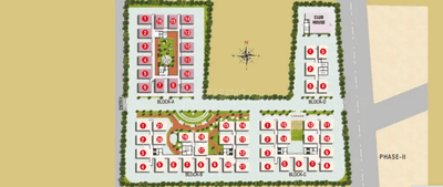 Project Image of 567.0 - 574.0 Sq.ft 2 BHK Apartment for buy in Modi Serene Park