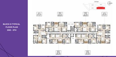 Project Image of 880.0 - 1446.0 Sq.ft 2 BHK Apartment for buy in Silversky The Edge