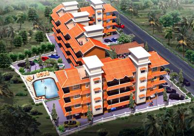 Project Image of 0.0 - 603.0 Sq.ft 1 BHK Apartment for buy in Chamunda Pamela Palms