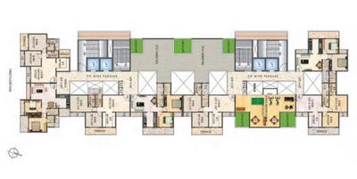 Project Image of 995.0 - 1065.0 Sq.ft 2 BHK Apartment for buy in Akshar Evorra