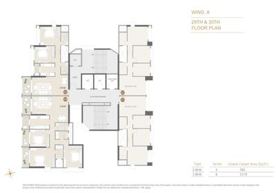 Project Image of 625.0 - 1241.0 Sq.ft 2 BHK Apartment for buy in Vivere by Kolte Patil
