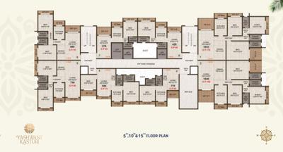 Project Image of 354.13 - 1040.0 Sq.ft 1 BHK Apartment for buy in Shree Yashwant Kasturi