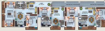 Project Image of 151211.41 - 182771.2 Sq.ft 2 BHK Apartment for buy in Sunrise Sai Enclave