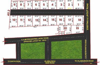 Project Image of 436.0 - 2530.0 Sq.ft Residential Plot Plot for buy in Esha Diamond City