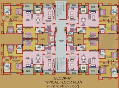 Project Image of 1399.0 - 2809.0 Sq.ft 2 BHK Apartment for buy in Amazing V3 Residency