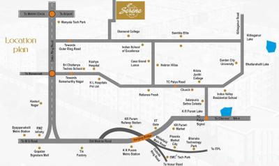 Project Image of 705.0 - 1600.0 Sq.ft 1 BHK Apartment for buy in Samhita Serene MTB