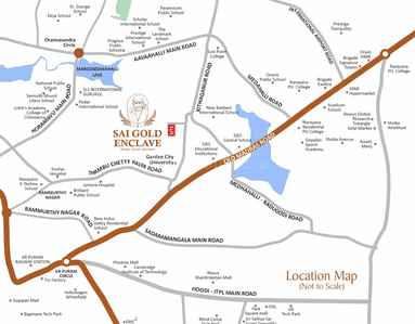 Project Image of 1070.0 - 1138.0 Sq.ft 2 BHK Apartment for buy in Vikyaath Sai Gold Enclave