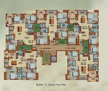 Project Image of 1230.0 - 1510.0 Sq.ft 2.5 BHK Apartment for buy in Rajparis Harmony