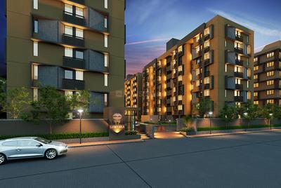 Project Image of 565.65 - 626.57 Sq.ft 2 BHK Apartment for buy in Bakeri Samyaka