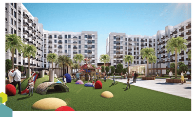 Project Image of 926.0 - 984.0 Sq.ft 2 BHK Apartment for buy in Danube Lawnz Residences