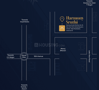 Project Image of 0.0 - 900.0 Sq.ft 2 BHK Apartment for buy in Harmony Sruthi