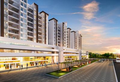 Project Image of 288.0 - 650.0 Sq.ft 1 BHK Apartment for buy in Paranjape Happiness Hub Varve