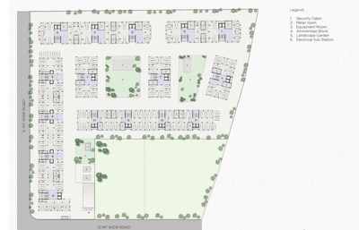Project Image of 740.0 - 1012.0 Sq.ft 2 BHK Apartment for buy in Saanvi Nirman Springs