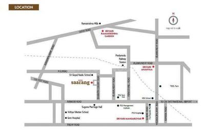 Project Image of 0.0 - 700.0 Sq.ft 1 BHK Apartment for buy in Srivari Saarang Apartment