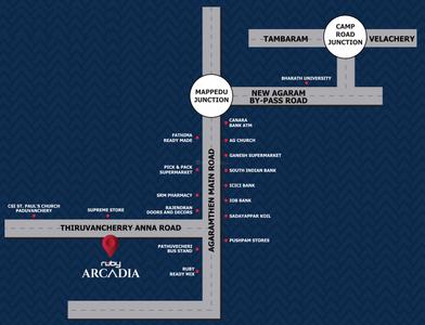 Project Image of 946.0 - 1370.0 Sq.ft 2 BHK Apartment for buy in Ruby Arcadia