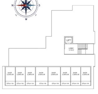 Project Image of 83.42 - 301.6 Sq.ft 1 BHK Apartment for buy in Fortune Imperial