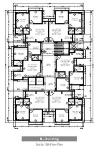 Project Image of 420.33 - 519.36 Sq.ft 2 BHK Apartment for buy in Rashi Seven Colours