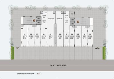 Project Image of 0.0 - 1759.5 Sq.ft 3 BHK Apartment for buy in Aaravi 119