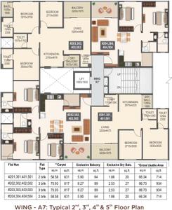 Project Image of 0.0 - 934.0 Sq.ft 3 BHK Apartment for buy in Mantra 29 Gold Coast Phase 1