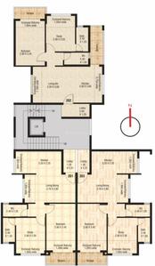 Project Image of 0.0 - 468.66 Sq.ft 1.5 BHK Apartment for buy in Mahalaxmi Arvind