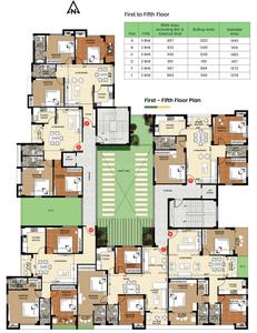 Project Image of 1042.0 - 1614.0 Sq.ft 2 BHK Apartment for buy in Green Retreat