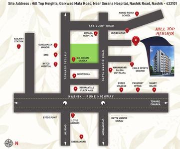 Project Image of 1385.0 - 1515.0 Sq.ft 3 BHK Apartment for buy in Hill Top Heights