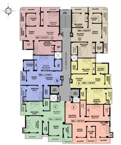 Project Image of 1105.0 - 1274.0 Sq.ft 2 BHK Apartment for buy in Zarcon The Grand Imperial