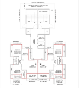 Project Image of 347.57 - 494.49 Sq.ft 1 BHK Apartment for buy in Satyam 17 West