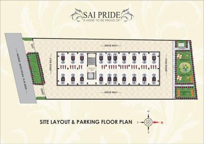 Project Image of 403.0 - 411.0 Sq.ft 1 BHK Apartment for buy in Shubham Sai Pride