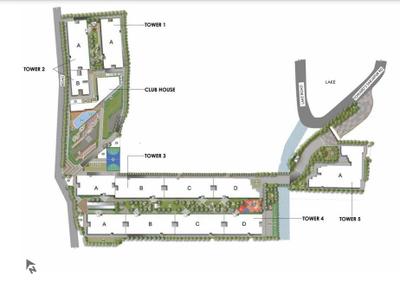 Project Image of 1008.69 - 1267.35 Sq.ft 2.5 BHK Apartment for buy in Adarsh Lumina